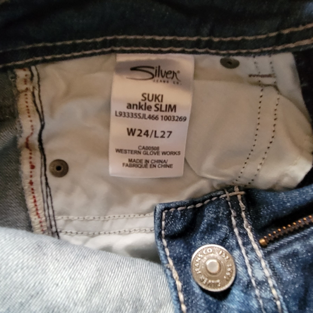 Silver Jeans- Suki ankle Slim - Picture 5 of 5